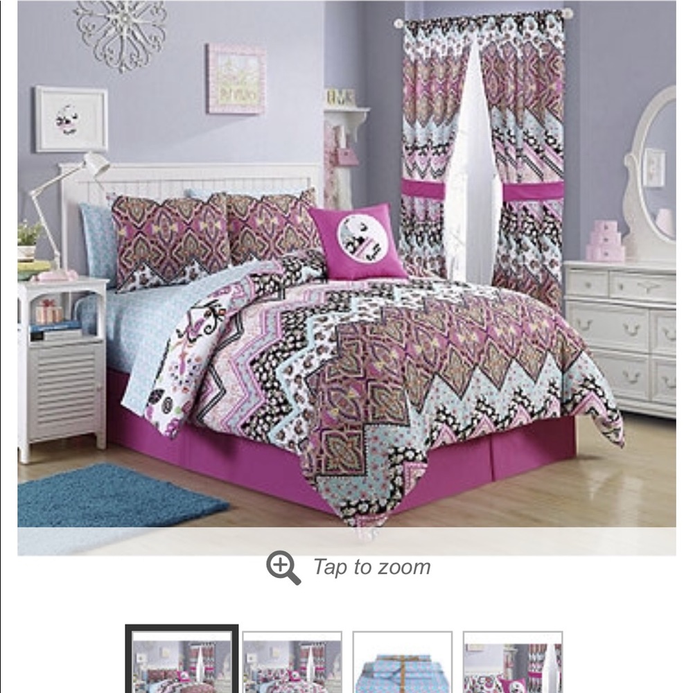 Queen bed set (new in box)